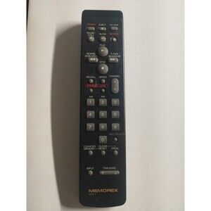MEMOREX SM-270 OEM Remote Control TV VCR - Tested & Works
